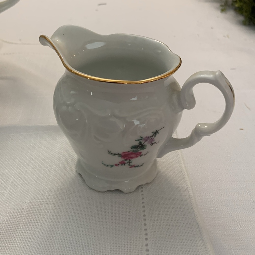 Vintage Royal Kent Poland Bavarian Rose tea/coffee Pot set. - Picture 2 of 13